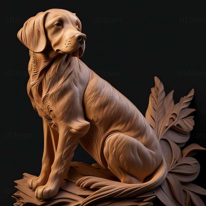 3D модель Собака породи лунь (STL)